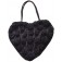 Tas Black Heart and Roses